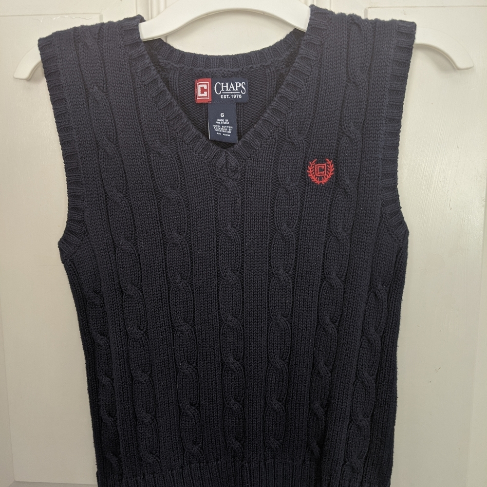 Chaps Sweater Vest